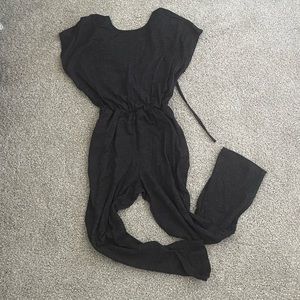 CJLA Grey Jumpsuit Stretch Size Large